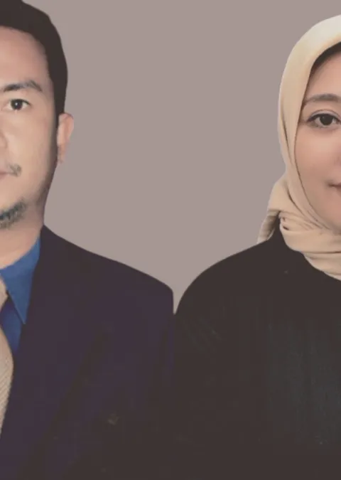 Foto sampul undangan Rini & Usman