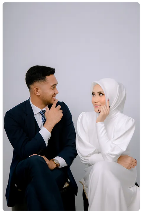 Foto sampul undangan Isra & Nitha