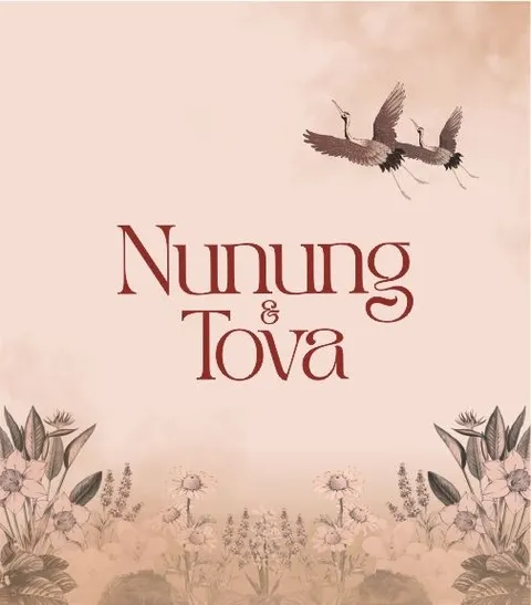 Foto sampul undangan Tova & Nunung