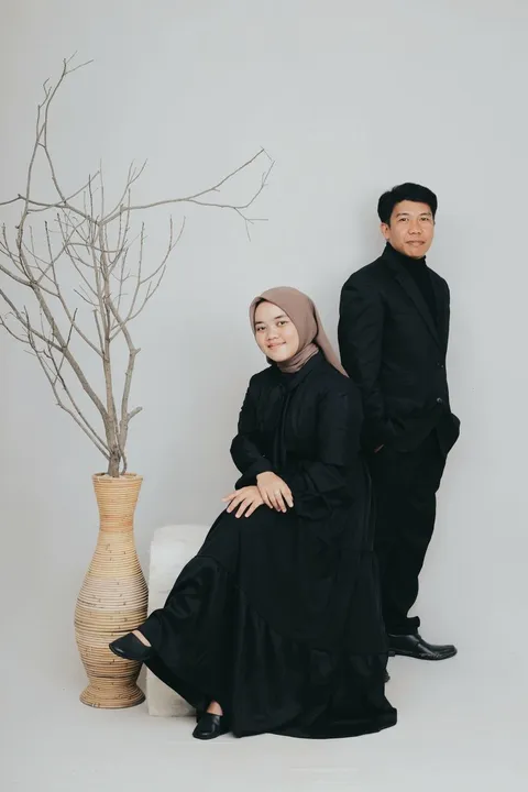 Foto sampul undangan Deni & Wulan