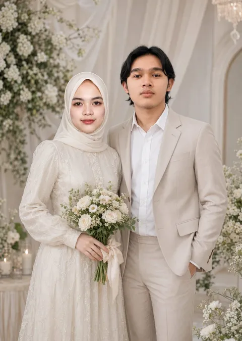 Foto sampul undangan Lutfi Roidhotul Jannah & Muhammad Nur Saif