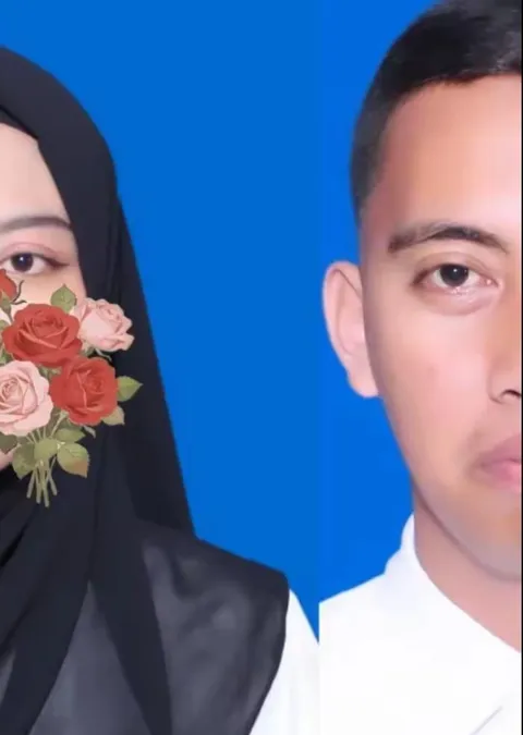 Foto sampul undangan Alvin & Zahra