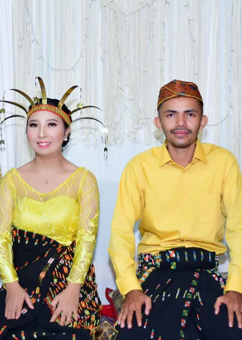 Foto sampul undangan Gorti & Andi