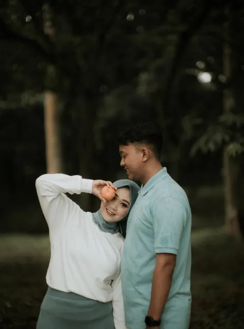 Foto sampul undangan Nadia & Ribhan