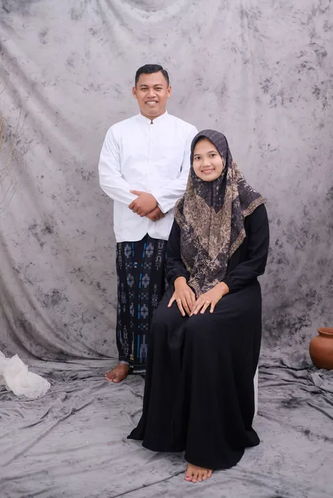 Foto sampul undangan Fina & Wahid