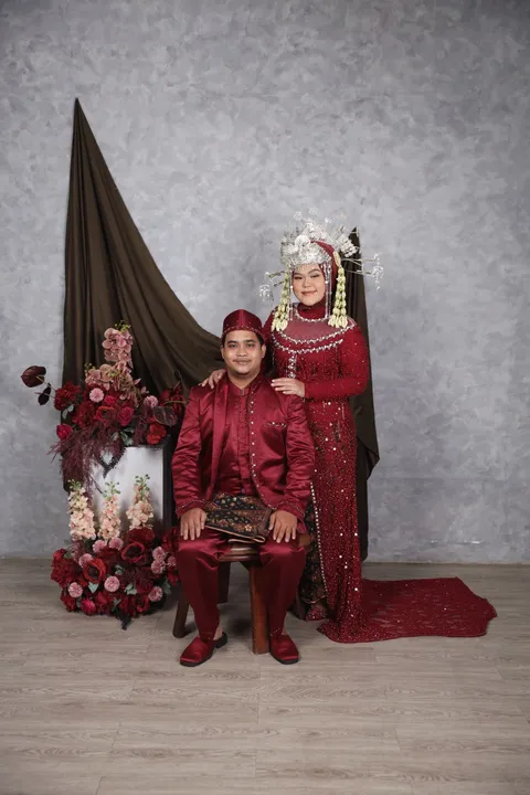 Foto sampul undangan Dimas & Ica