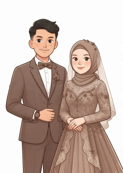 Foto sampul undangan Nurhadi & Kristi