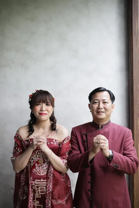 Foto sampul undangan Mila & Fredy