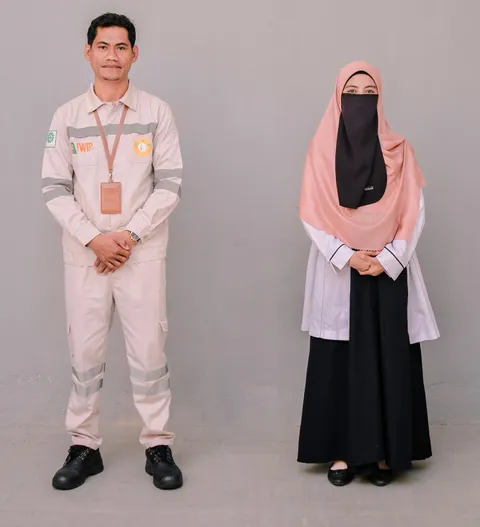 Foto sampul undangan Sri Mulyani & Adnan