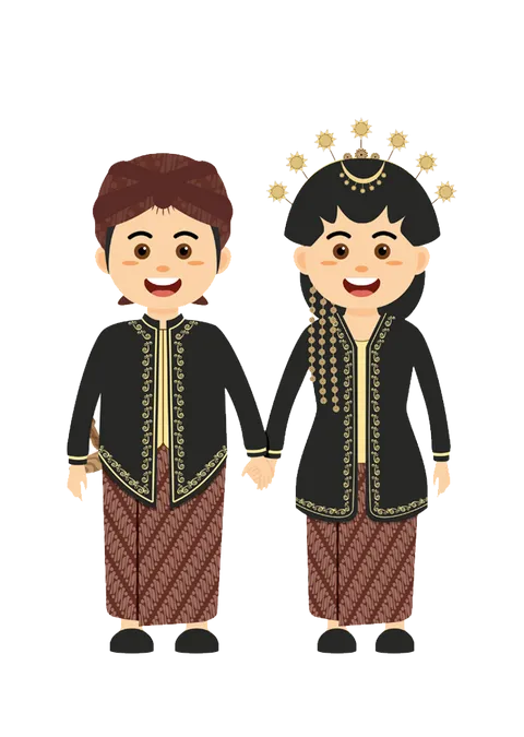 Foto sampul undangan Adhim & Klara