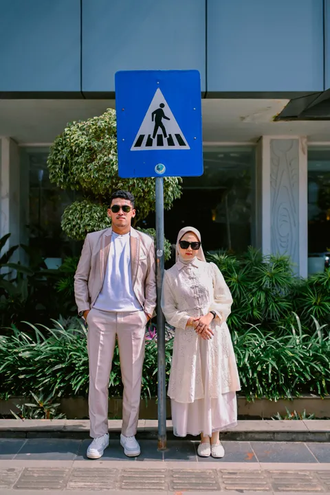 Foto sampul undangan Sandjaya & Rischa