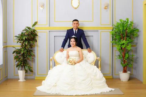 Foto sampul undangan Lina & Iyan