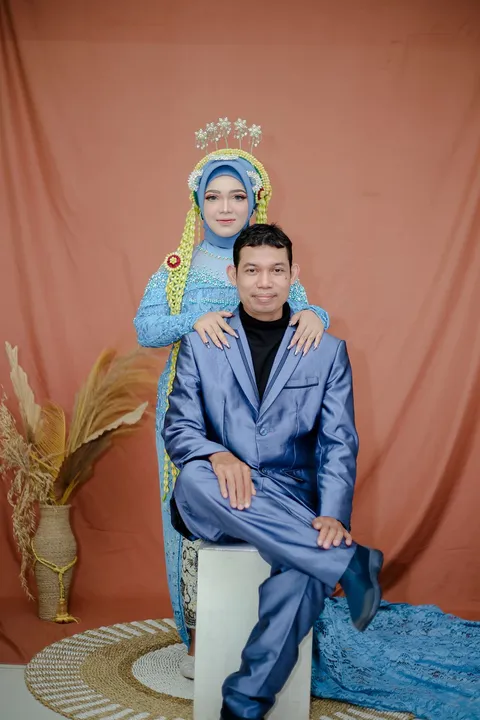 Foto sampul undangan Aji & Vonny