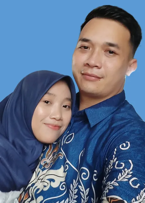 Foto sampul undangan Lelin & Benny
