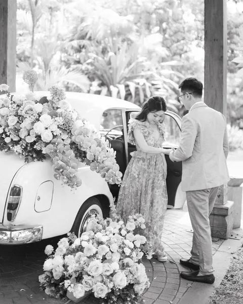 Foto sampul undangan Eunike & Alvin