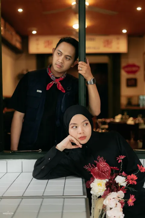 Foto sampul undangan Rio & Siska