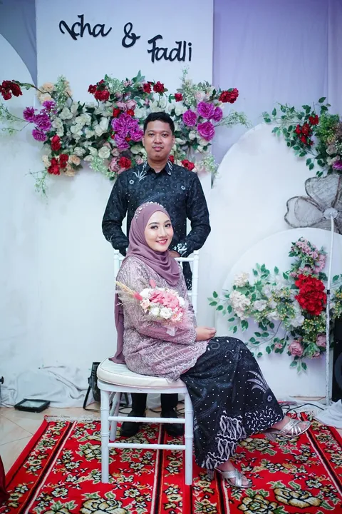 Foto sampul undangan Icha & Fadly