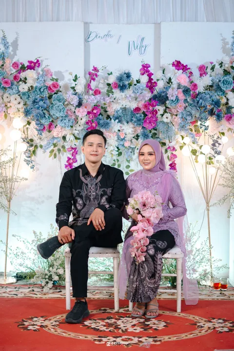 Foto sampul undangan Willy & Dinda