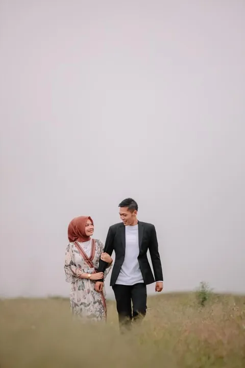 Foto sampul undangan Andri & Atika