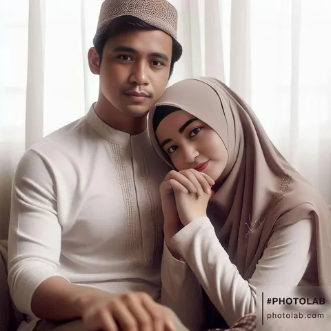 Foto sampul undangan Irma & Renfil