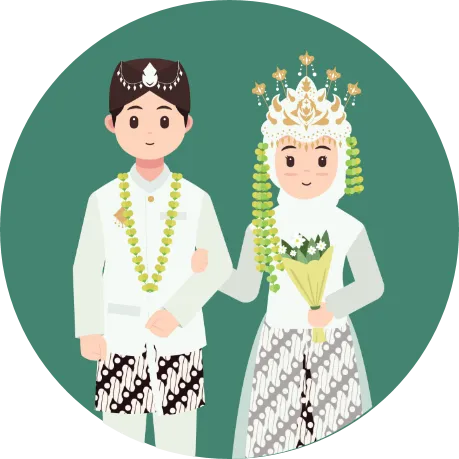 Foto sampul undangan Diky & Risma