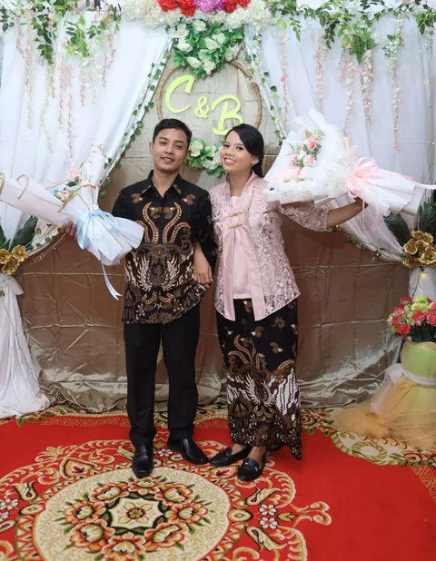Foto sampul undangan Bagus & Clara