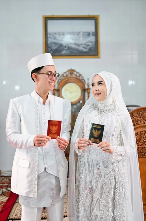 Foto sampul undangan Putri & Agung