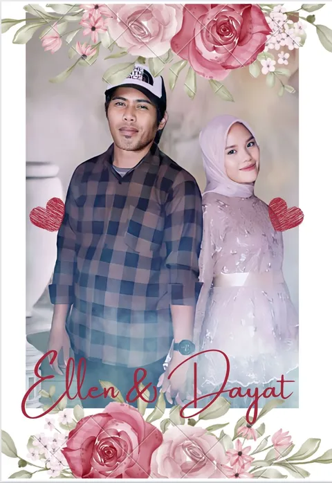 Foto sampul undangan Dayat & Ellen