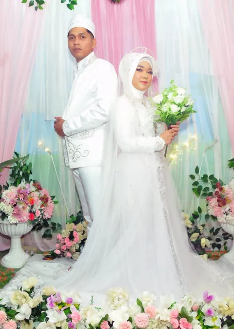 Foto sampul undangan Yuda & Nia