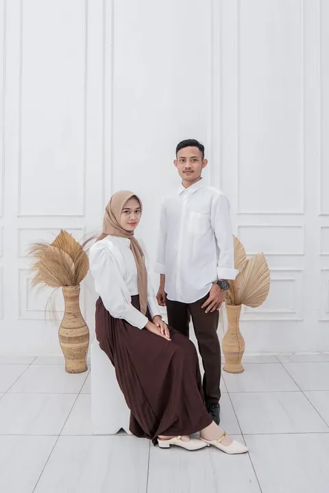 Foto sampul undangan Imam & Via