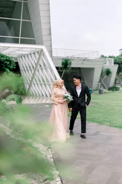Foto sampul undangan Dedi & Hanna