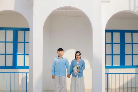 Foto sampul undangan Ferlian & Mariska