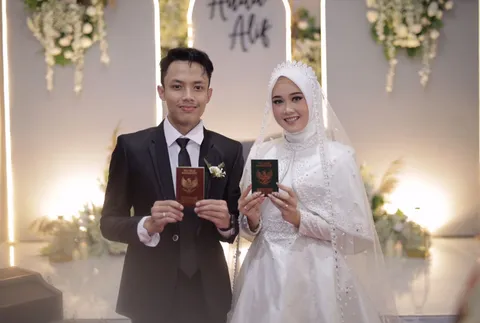 Foto sampul undangan Alif Irfan Anshori & Hafi Almanda