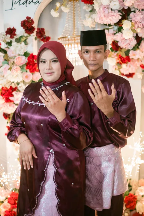 Foto sampul undangan Indra & Setri