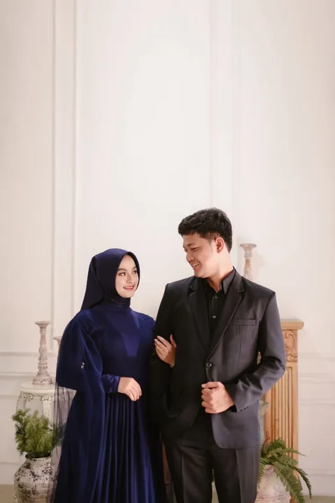 Foto sampul undangan Rizka & Ari