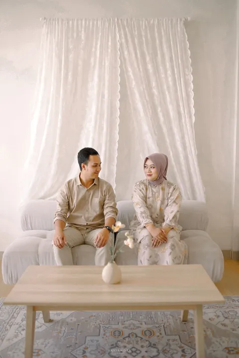 Foto sampul undangan Nada & Tria