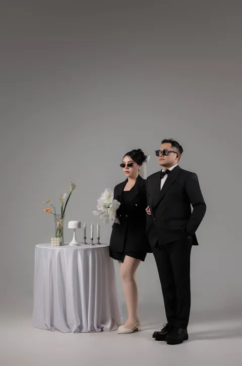 Foto sampul undangan Nia & Wandri
