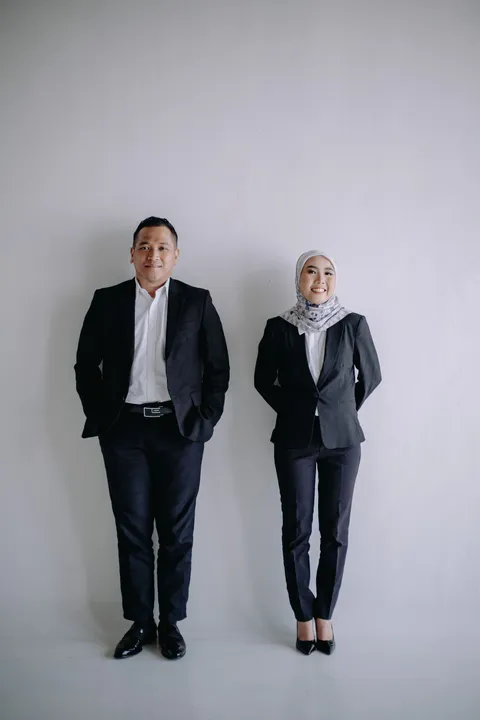 Foto sampul undangan Sigit & Fenny