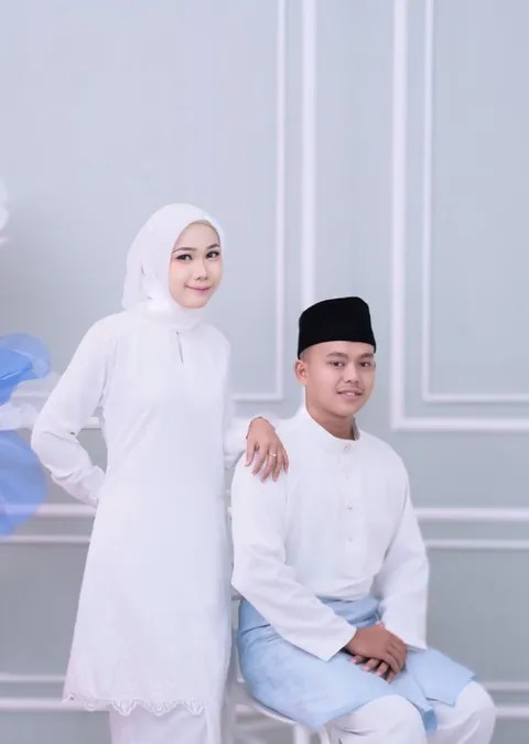 Foto sampul undangan Ica & Heru
