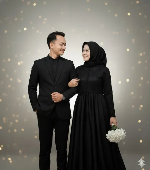 Foto sampul undangan Dara & Dani