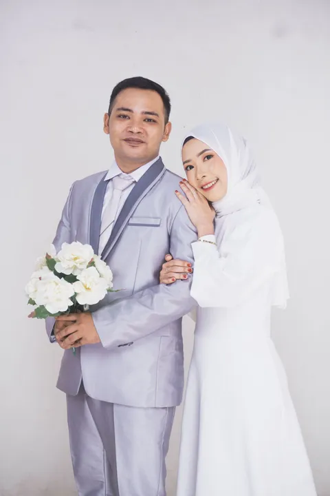 Foto sampul undangan Sri & Wendy