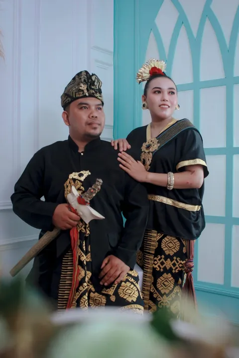 Foto sampul undangan Isna & Rahmat