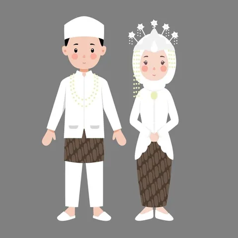 Foto sampul undangan Fadil & Leni