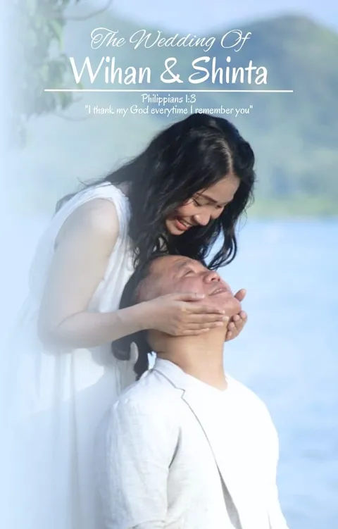 Foto sampul undangan Shinta & Wihan