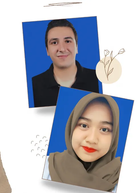 Foto sampul undangan Nurluya Mustopa & Mohamed Adel Mahmoud Ibrahim Jafar