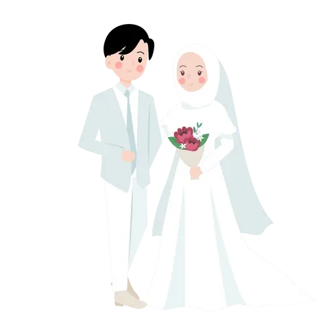 Foto sampul undangan Putra & Vania