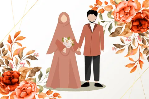 Foto sampul undangan Rahman & Lindiya