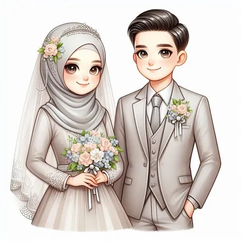 Foto sampul undangan Irvan & Saskia