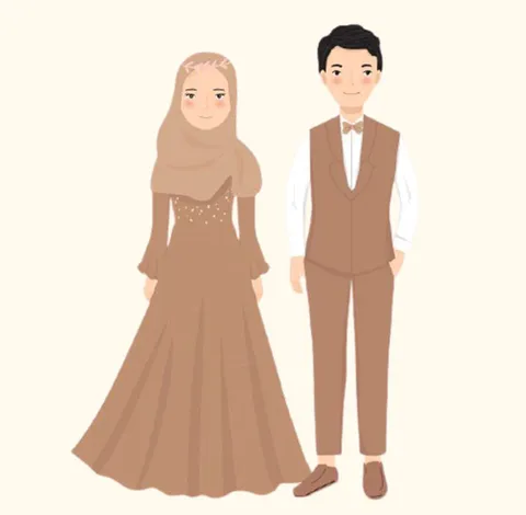 Foto sampul undangan Anri & Fira