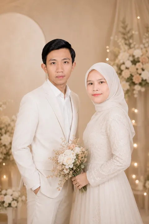 Foto sampul undangan Ayun & Acep